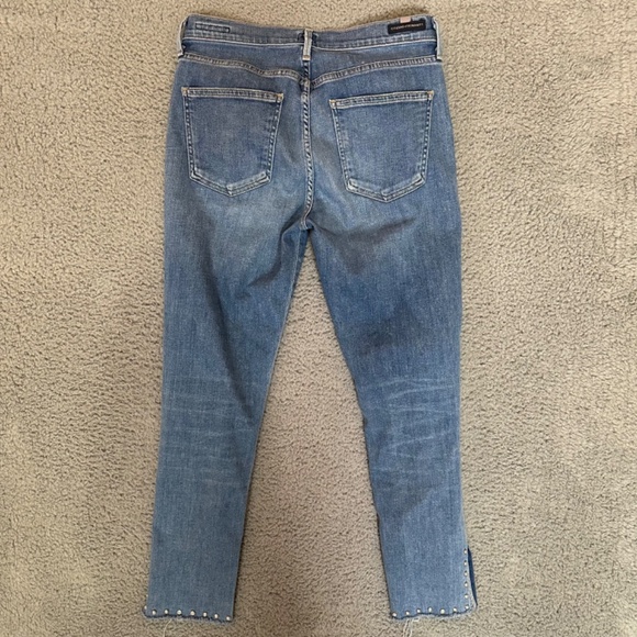 Citizens of Humanity Rocket High Rise Skinny Womens Jeans Blue Size 30 Denim - Picture 2 of 4